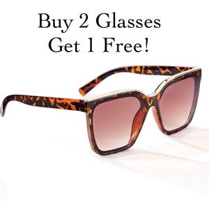 Buy 2 Glasses Get 1 Free!
